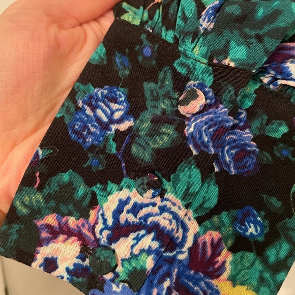 Zara floral print midi dress - Picture 6 of 6